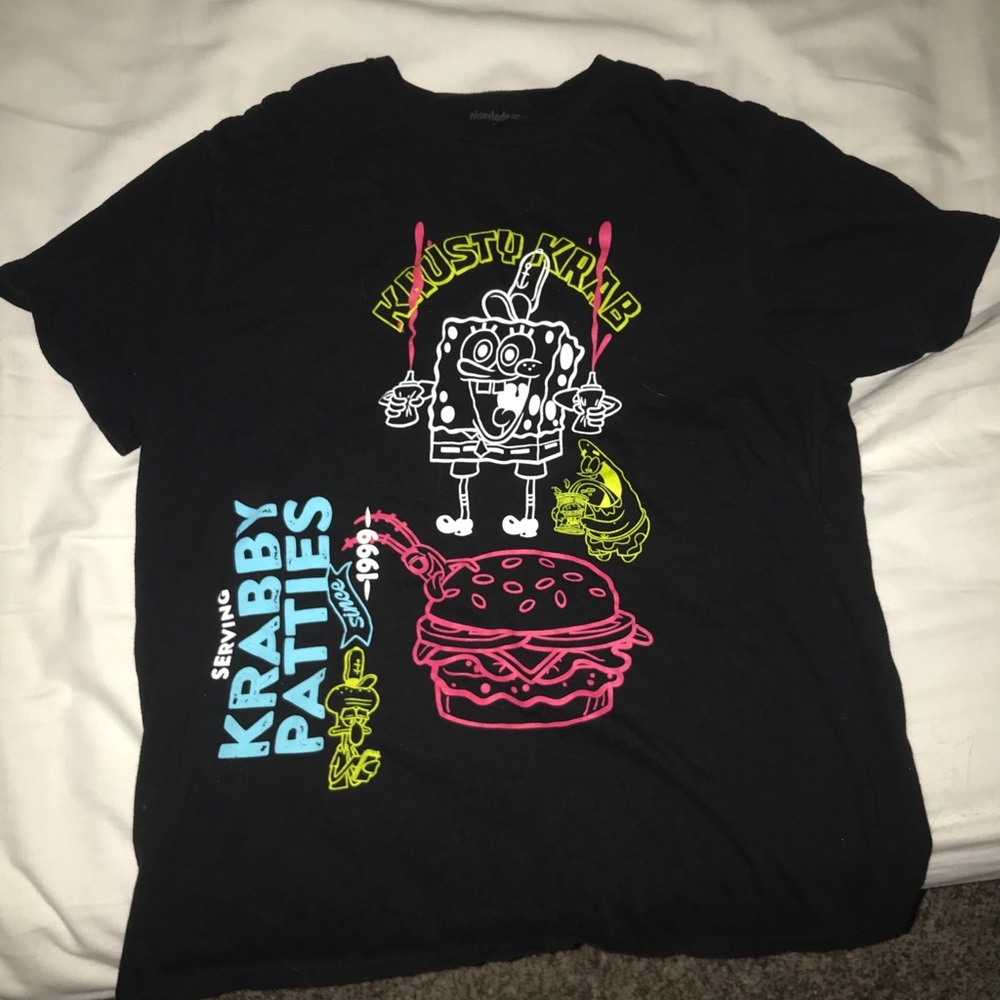 retro spongebob shirt worn twice.